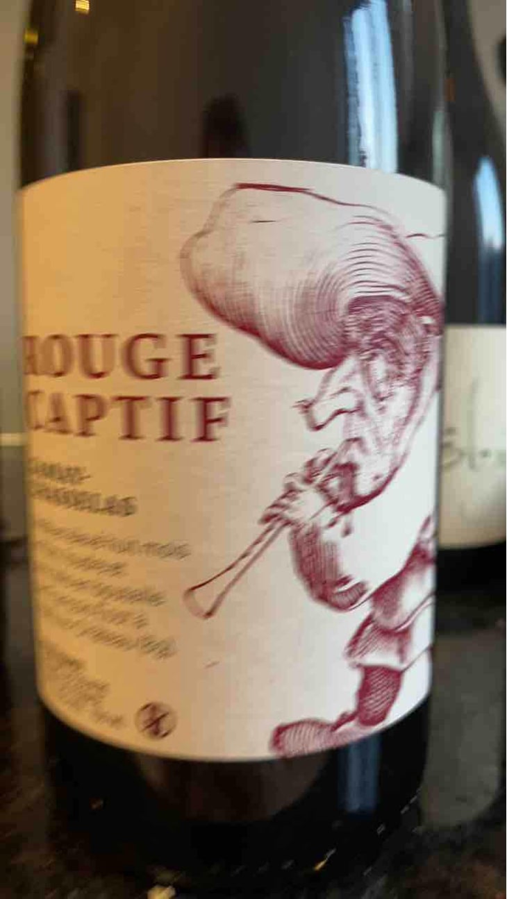 Rouge captif - Chai L'insolent - François Ecot 