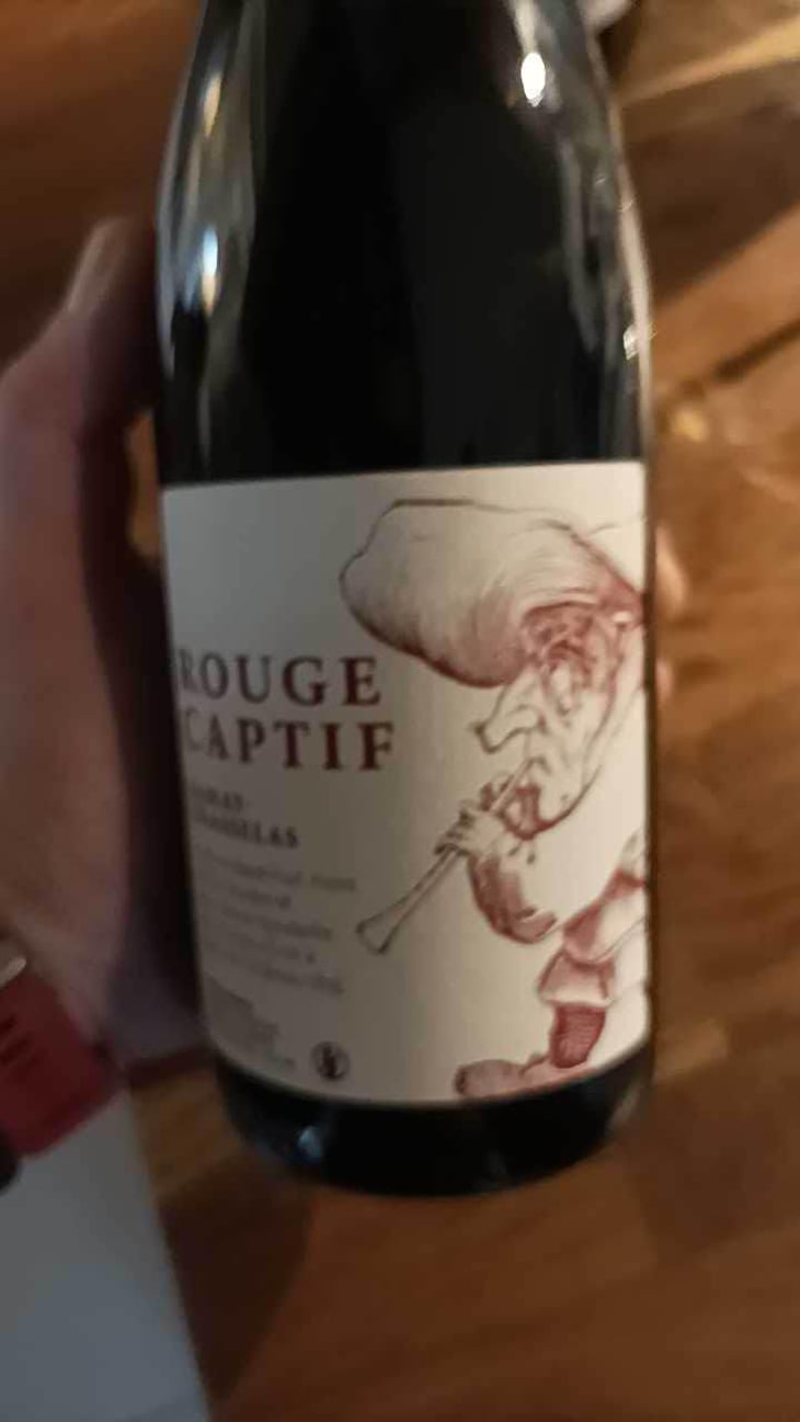 Rouge captif - Chai L'insolent - François Ecot 