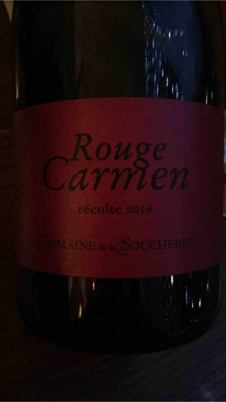 Rouge Carmen - Soucherie - Pascale Beguinot 