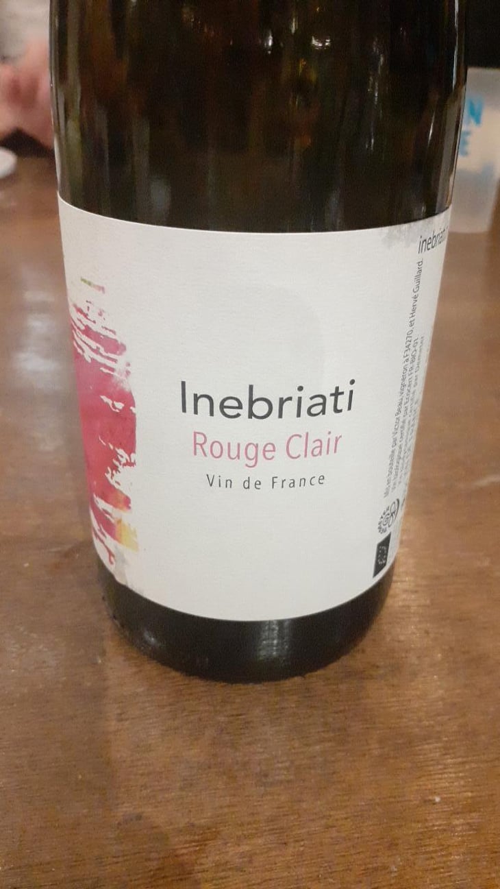 Rouge Clair - Domaine Inebriati - Victor Beau -2023