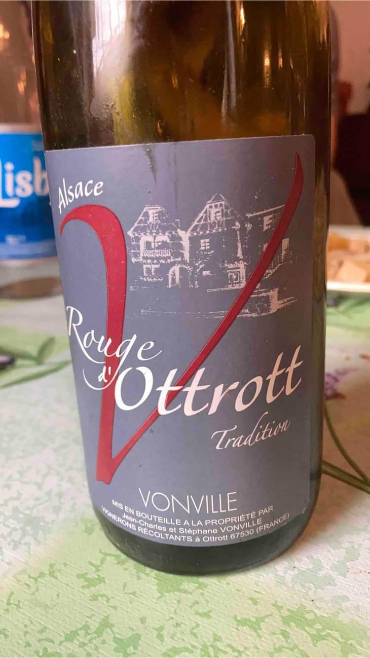 Rouge D Ottrott - Maison Vonville - Jean Charles Et Stéphane Vonville 