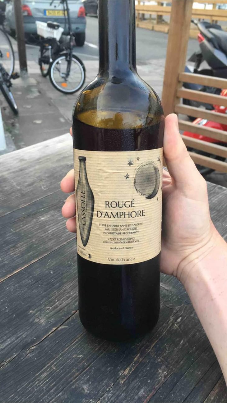 Rougé D'Amphore - Château Lassolle - Stéphanie Roussel 