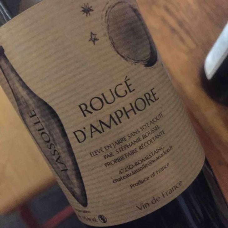Rougé D'Amphore - Château Lassolle - Stéphanie Roussel 