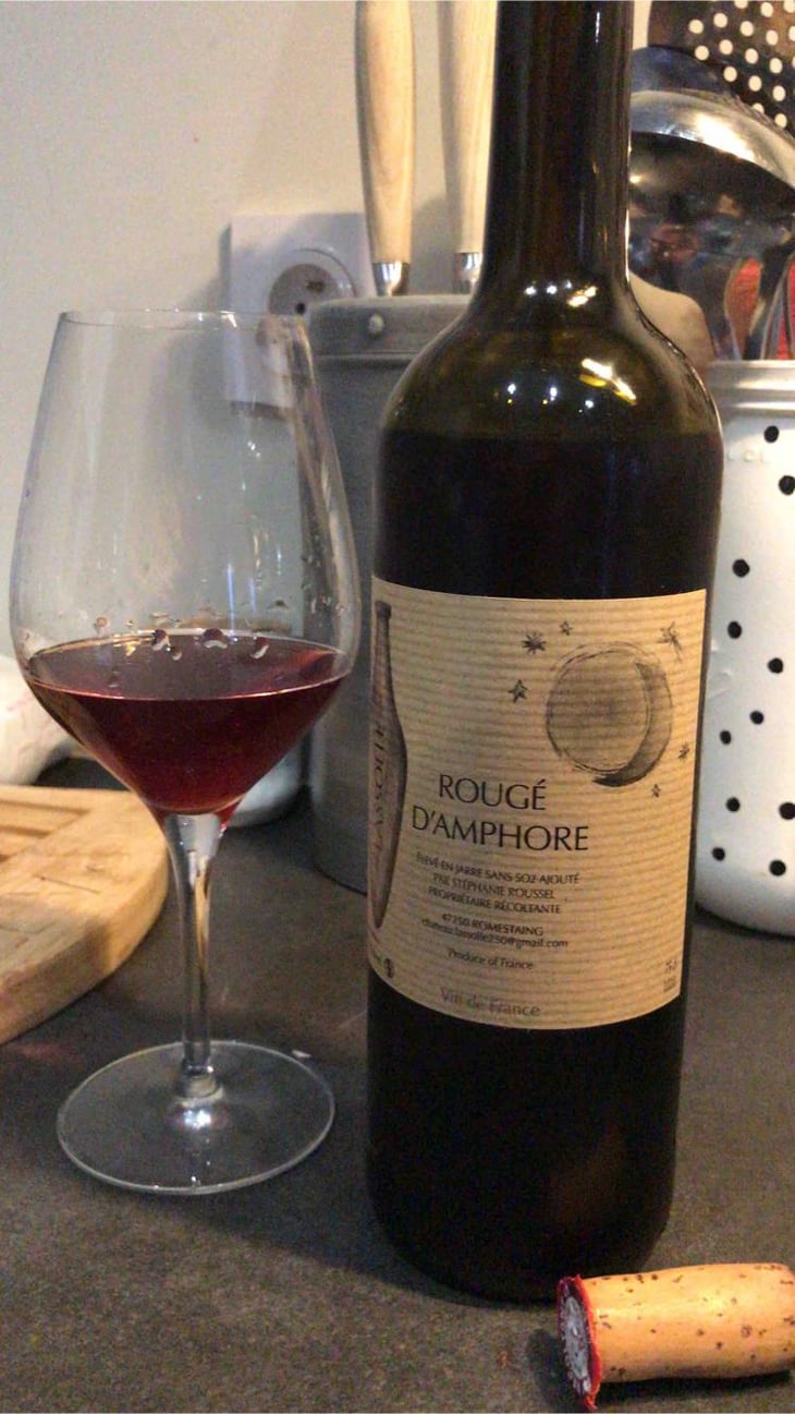 Rougé D'Amphore - Château Lassolle - Stéphanie Roussel 