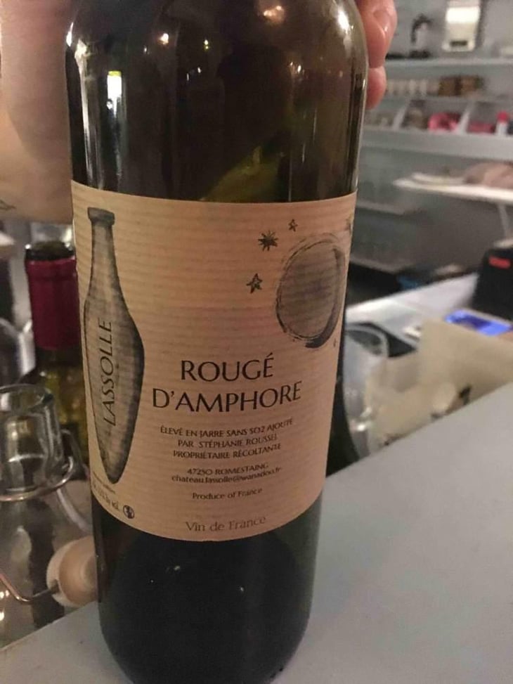 Rougé D'Amphore - Château Lassolle - Stéphanie Roussel 