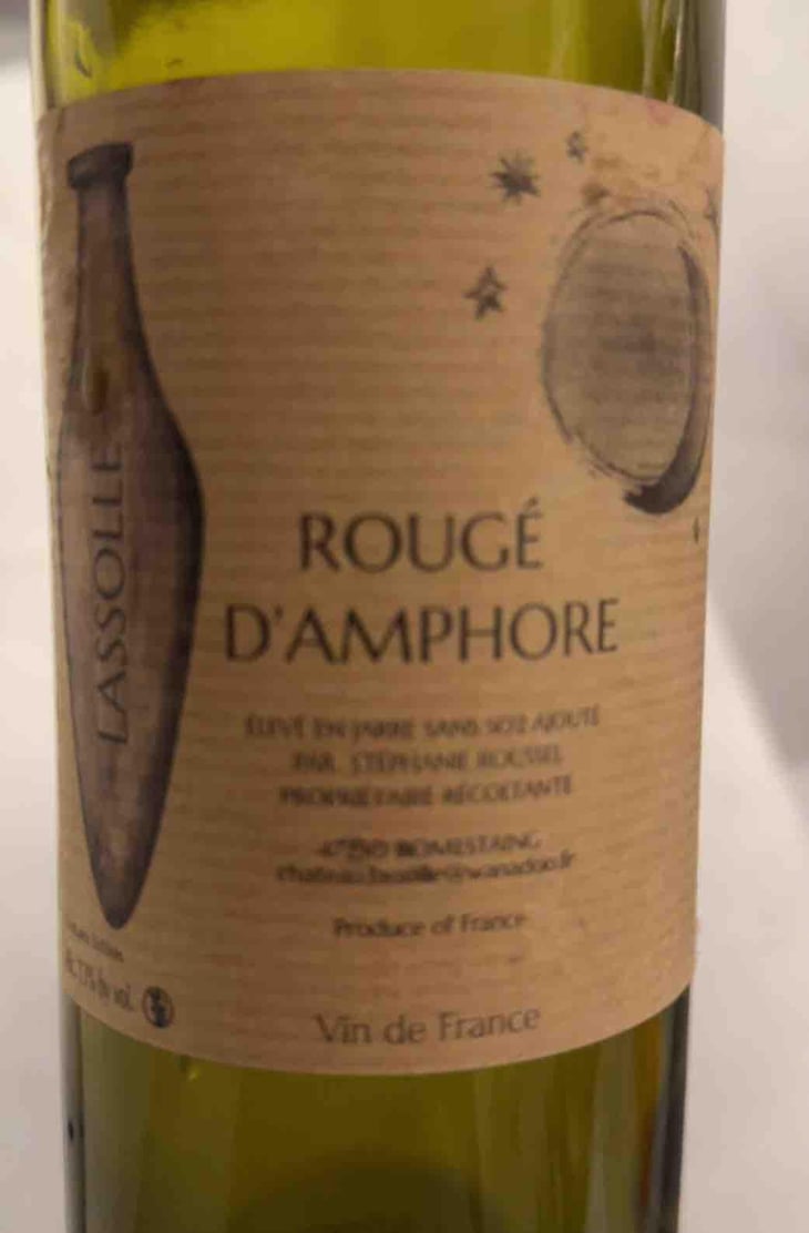 Rougé D'Amphore - Château Lassolle - Stéphanie Roussel 