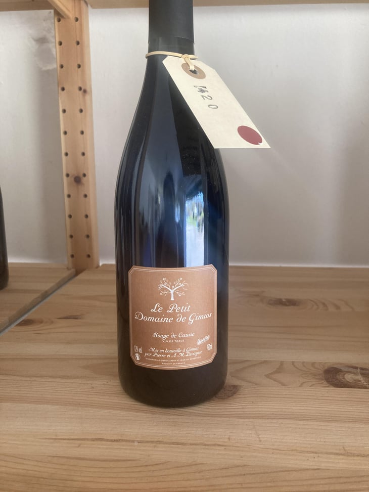Rouge de Causse - Le Petit Domaine de Gimios - Anne-Marie Lavaysse 
