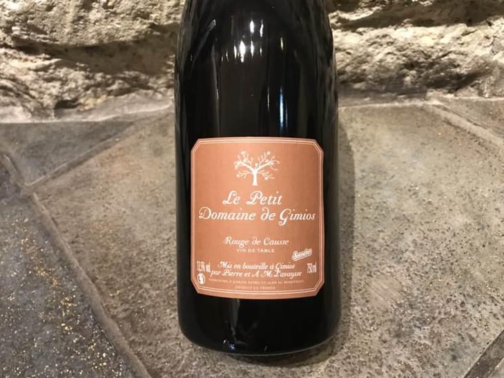 Rouge de Causse - Le Petit Domaine de Gimios - Anne-Marie Lavaysse 