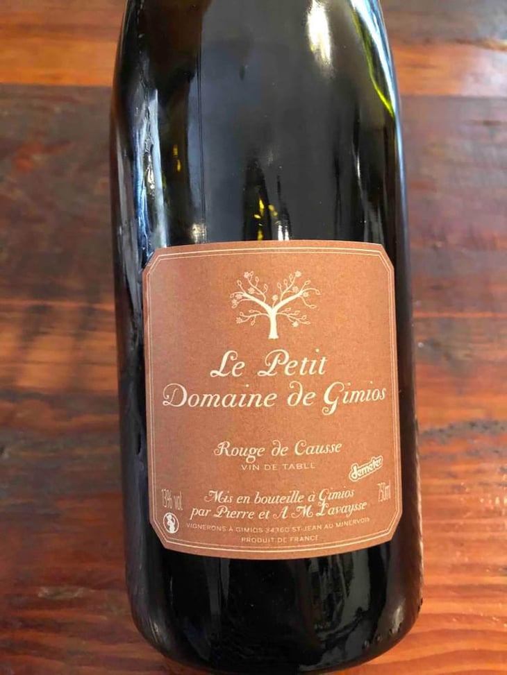 Rouge de Causse - Le Petit Domaine de Gimios - Anne-Marie Lavaysse 