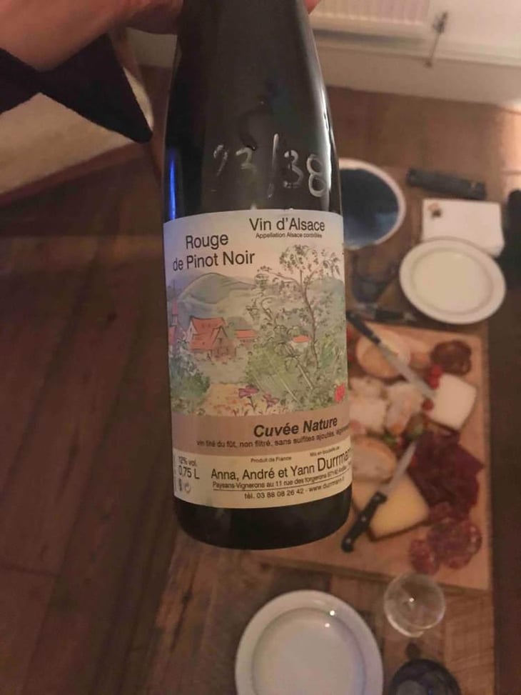 Rouge de Pinot Noir - Anna, André & Yann Durrmann - Anna, André & Yann Durrmann 