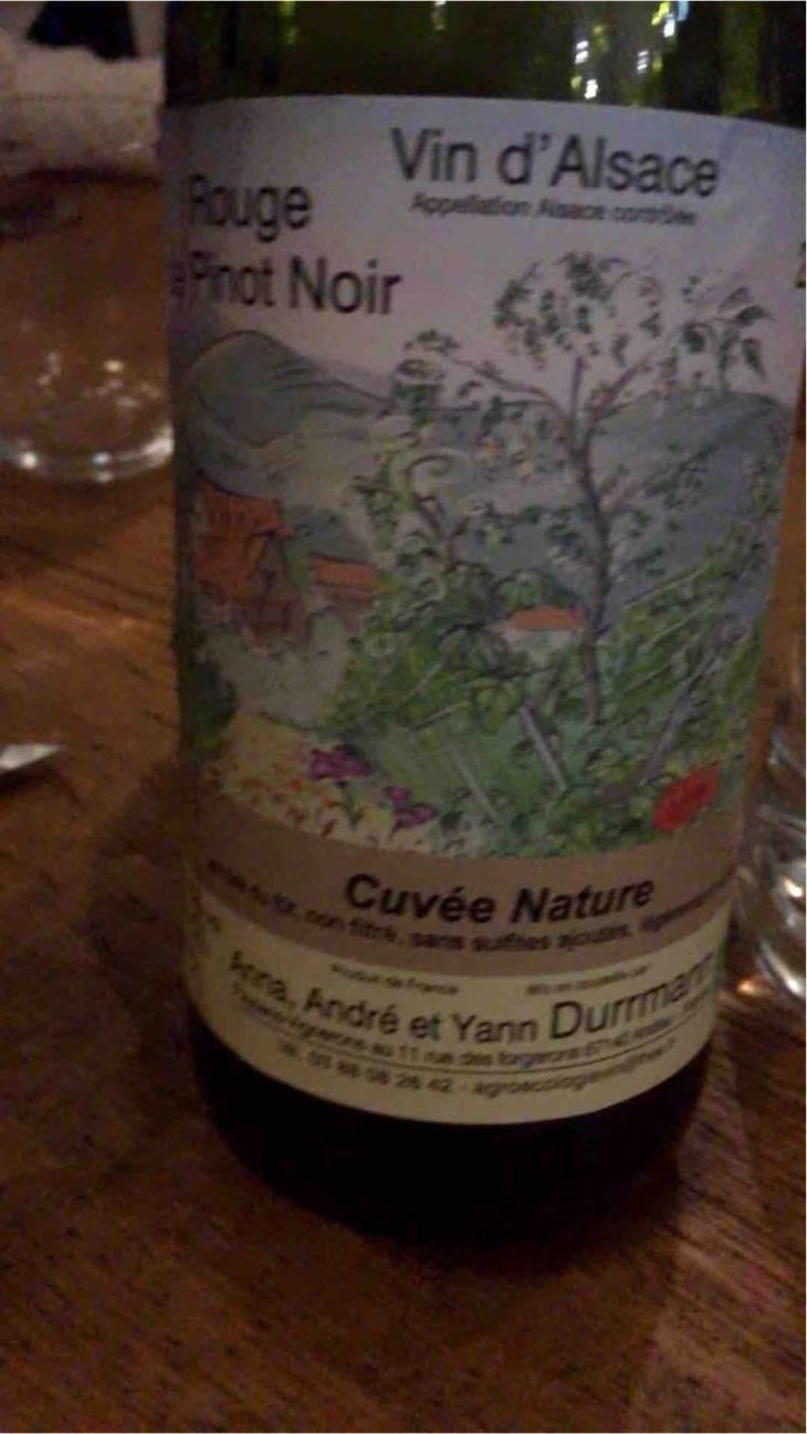 Rouge de Pinot Noir - Anna, André & Yann Durrmann - Anna, André & Yann Durrmann 