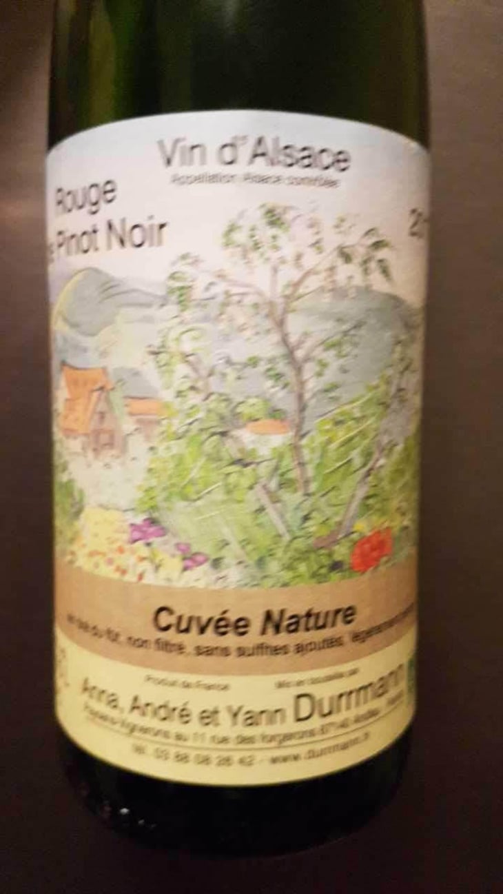 Rouge de Pinot Noir - Anna, André & Yann Durrmann - Anna, André & Yann Durrmann 