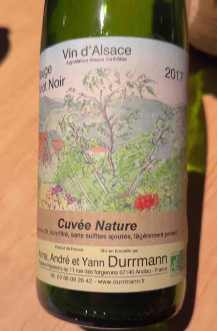 Rouge de Pinot Noir - Anna, André & Yann Durrmann - Anna, André & Yann Durrmann 