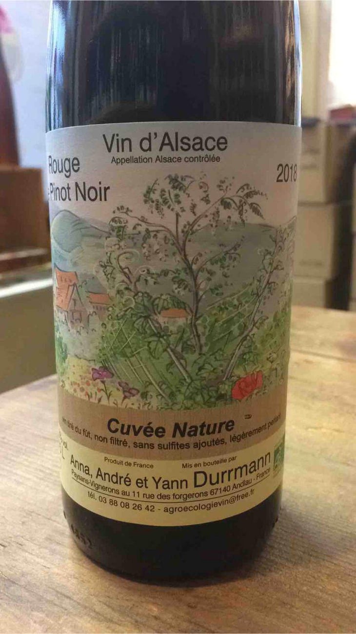 Rouge de Pinot Noir - Anna, André & Yann Durrmann - Anna, André & Yann Durrmann 