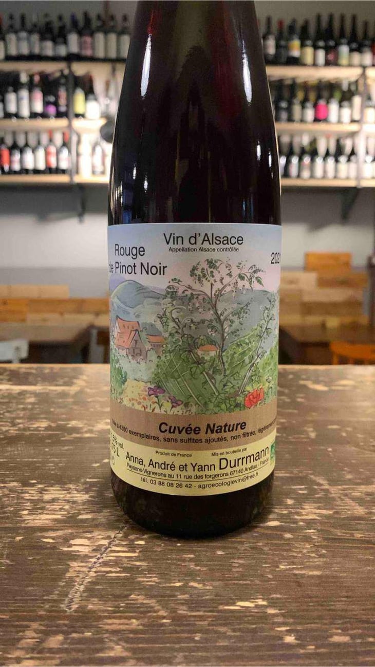 Rouge de Pinot Noir - Anna, André & Yann Durrmann - Anna, André & Yann Durrmann 