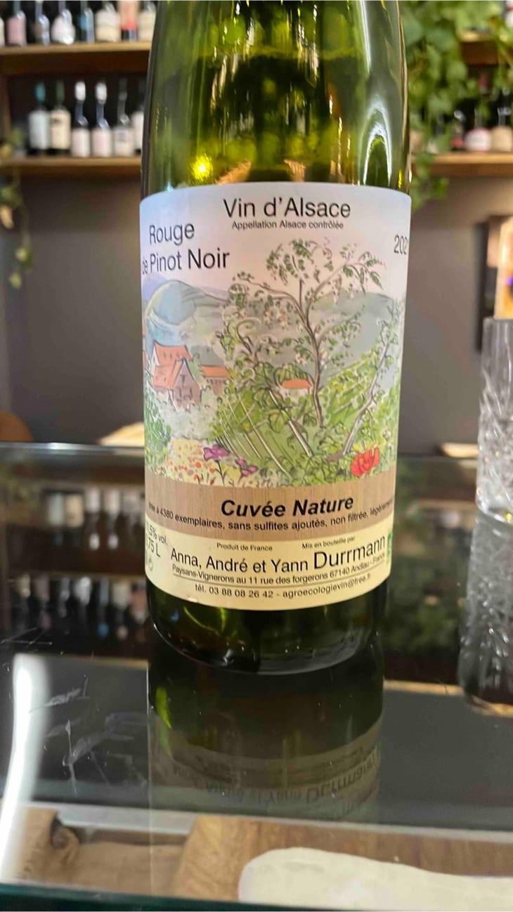 Rouge de Pinot Noir - Anna, André & Yann Durrmann - Anna, André & Yann Durrmann 