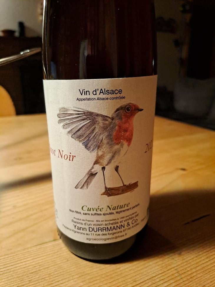 Rouge de Pinot Noir - Anna, André & Yann Durrmann - Anna, André & Yann Durrmann 