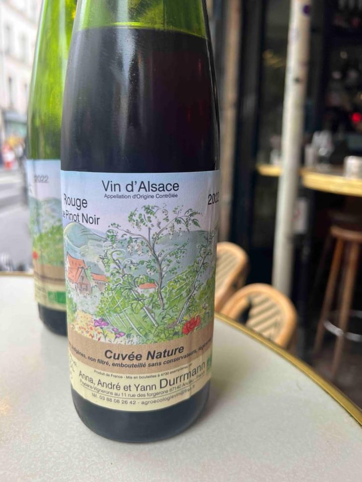 Rouge de Pinot Noir - Anna, André & Yann Durrmann - Anna, André & Yann Durrmann 
