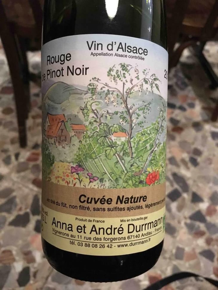 Rouge de Pinot Noir - Anna, André & Yann Durrmann - Anna, André & Yann Durrmann 