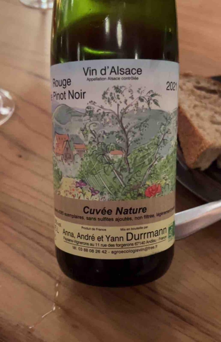 Rouge de Pinot Noir - Anna, André & Yann Durrmann - Anna, André & Yann Durrmann 