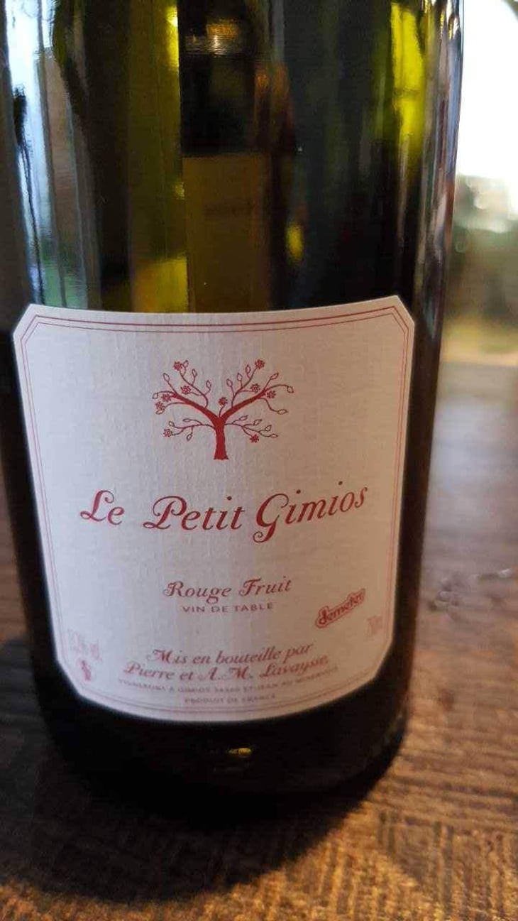 Rouge Fruit - Le Petit Domaine de Gimios - Anne-Marie Lavaysse 