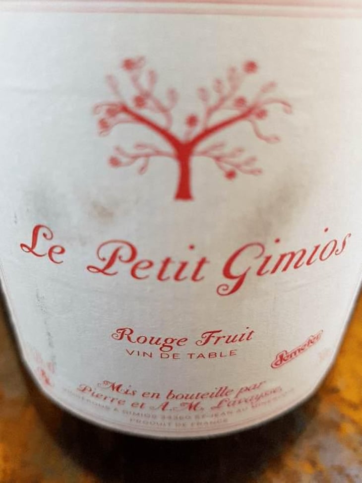 Rouge Fruit - Le Petit Domaine de Gimios - Anne-Marie Lavaysse 