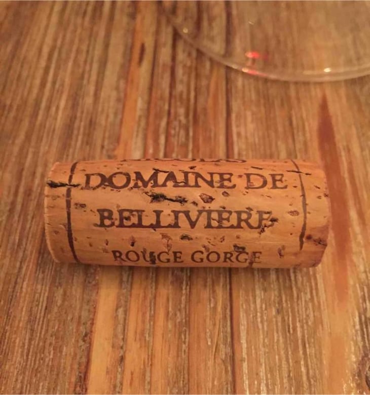 Rouge-Gorge - Domaine de Bellivière - Clement et Laure Anne Nicolas 