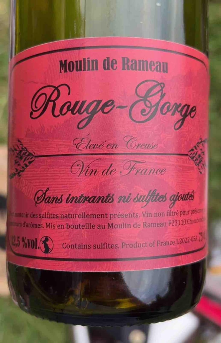 Rouge-Gorge - Moulin de Rameau - Nawal et Sébastien Bussonnière 