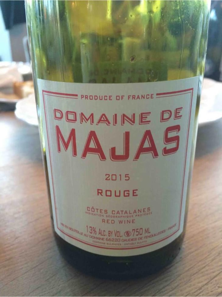 Rouge - Domaine de Majas - Agnès & Alain Carrère 