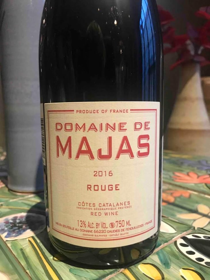 Rouge - Domaine de Majas - Agnès & Alain Carrère 