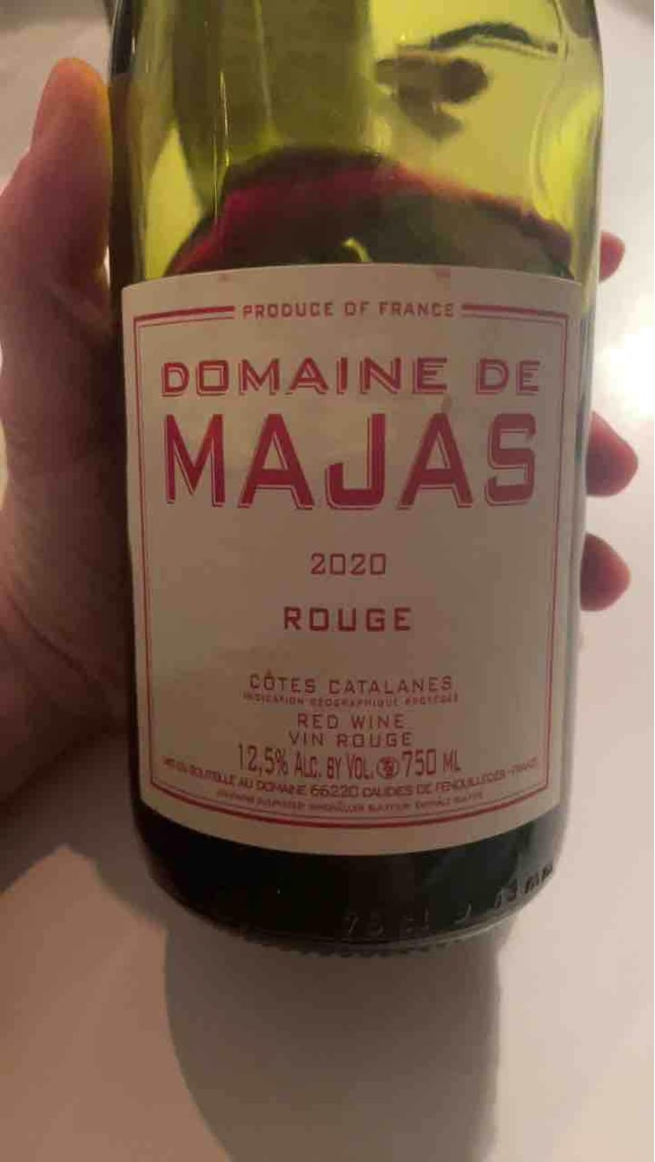 Rouge - Domaine de Majas - Agnès & Alain Carrère 