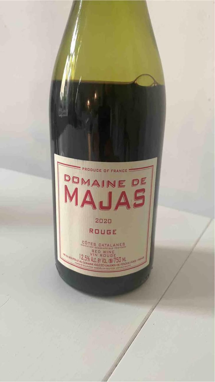 Rouge - Domaine de Majas - Agnès & Alain Carrère 