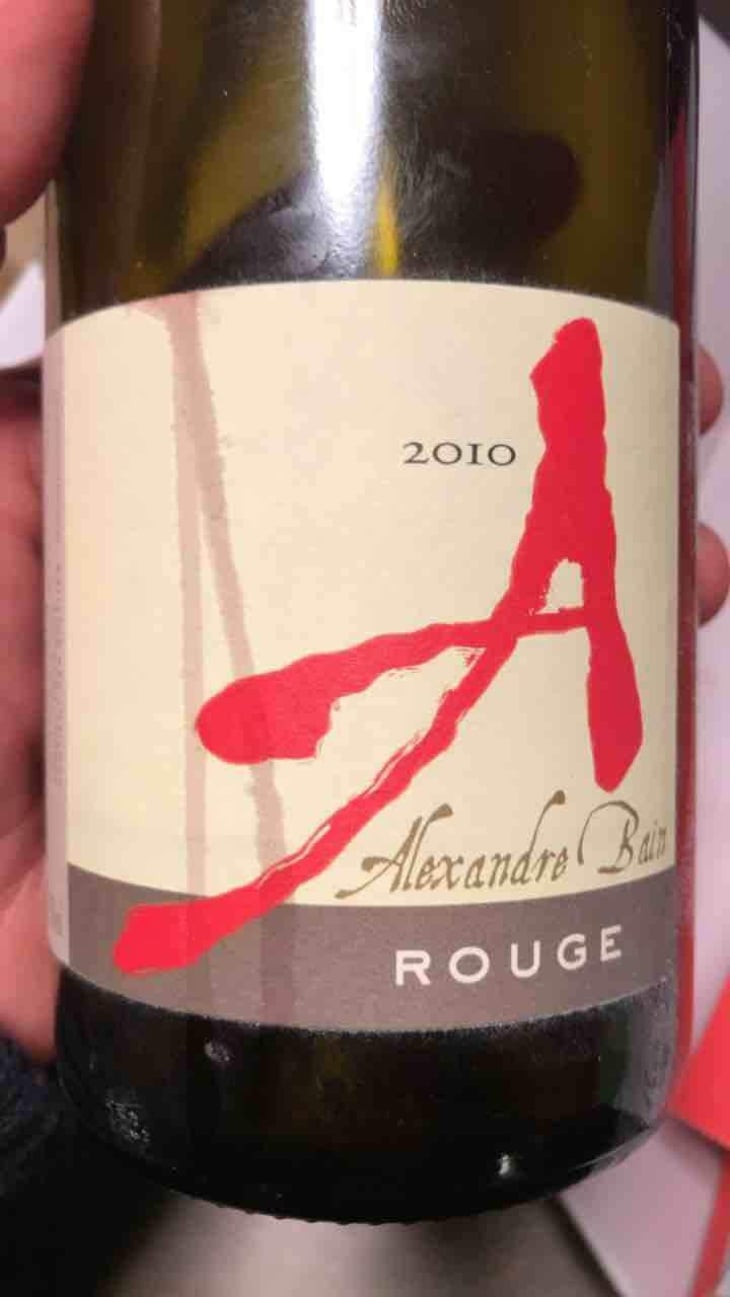 Rouge - Domaine Alexandre Bain - Alexandre Bain 
