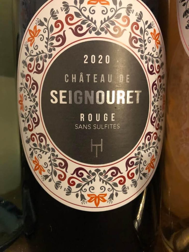 Rouge - Chateau de Seignouret - Seignouret Freres -2020