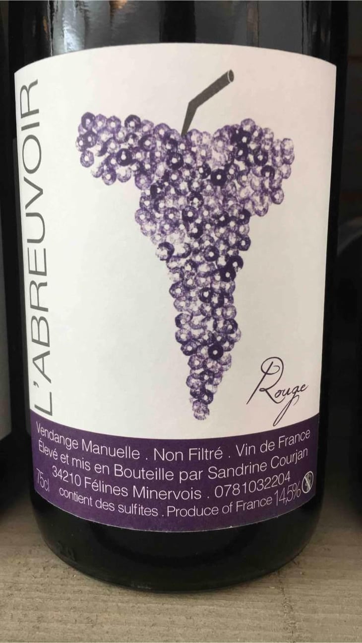 Rouge - L’abrevoir - Sandrine Courjan 