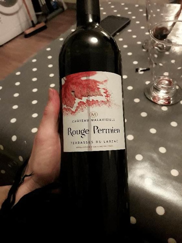 Rouge Permien - Château Malavieille - Mireille Lacas Bertrand 