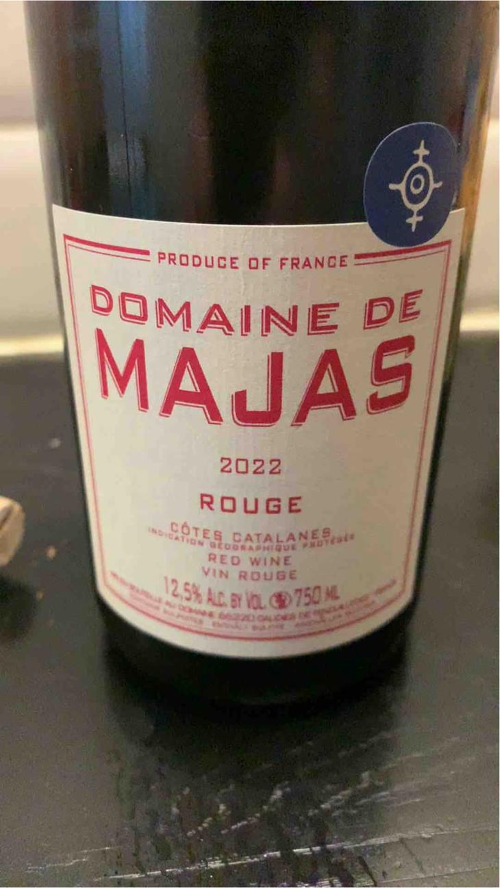 Rouge - Domaine de Majas - Agnès & Alain Carrère 