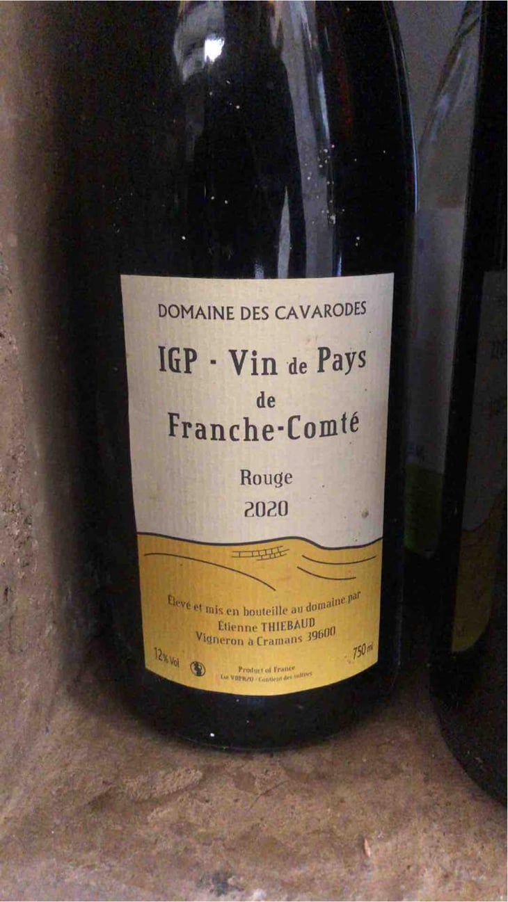 Rouge - Domaine des Cavarodes - Etienne Thiebaud 