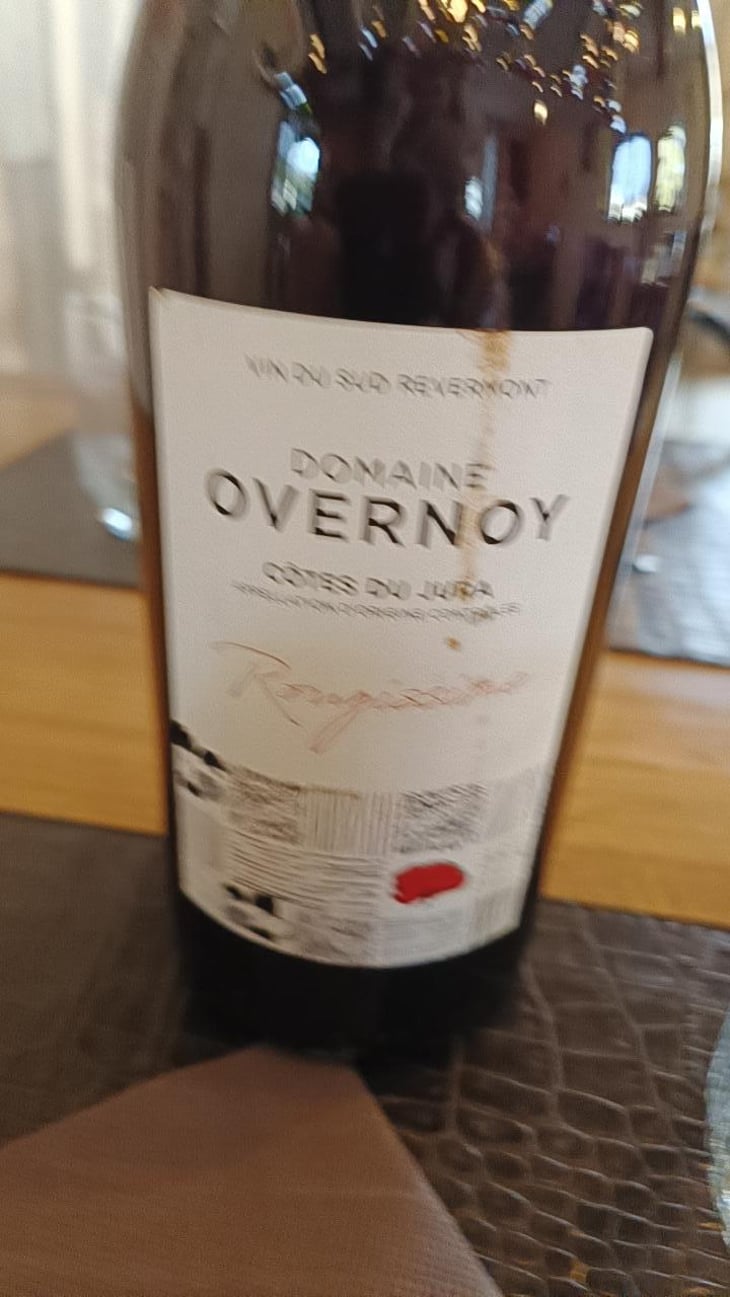 Rougissime - Domaine Overnoy - Guillaume Overnoy 