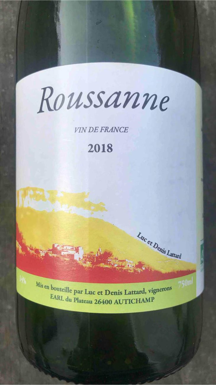 Roussane - Domaine Lattard - Denis Lattard 