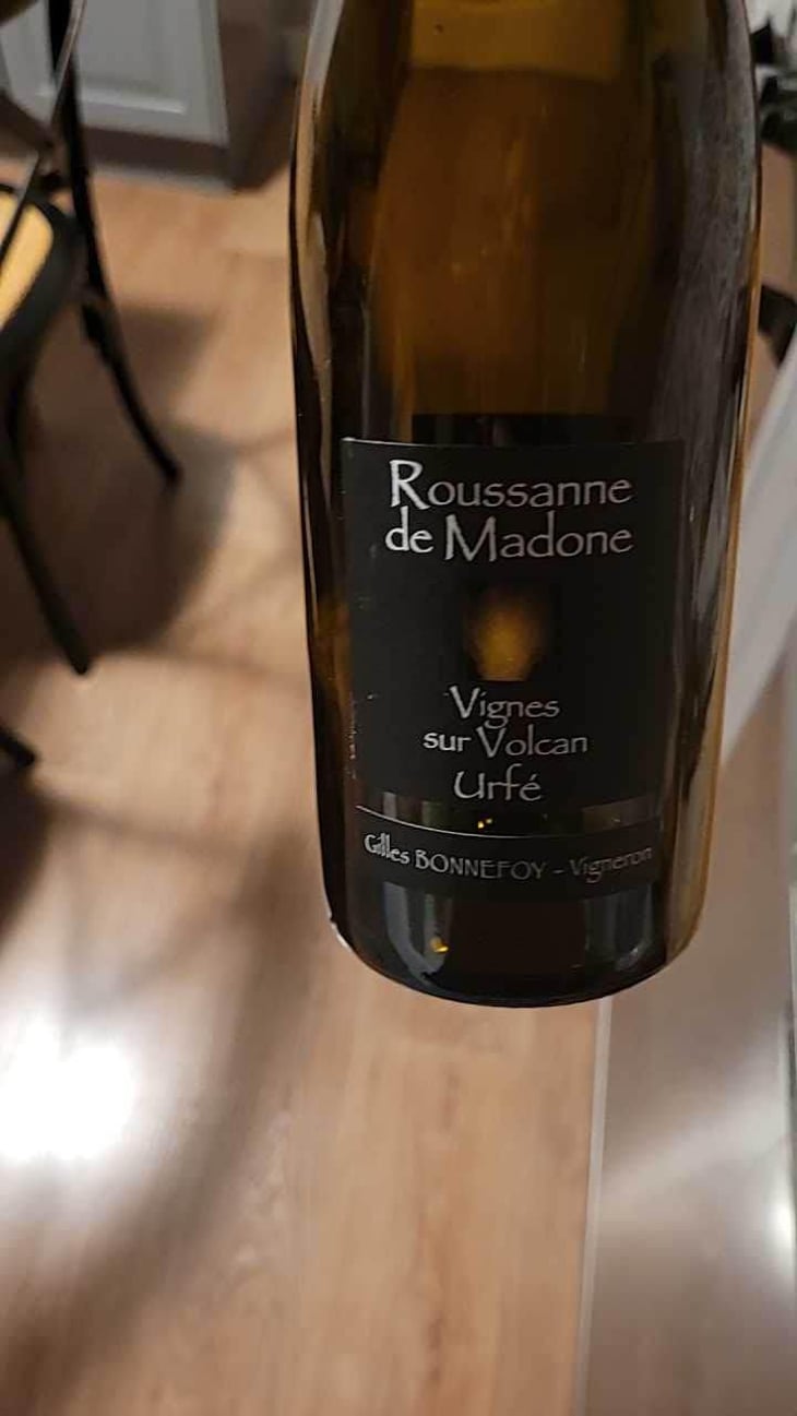Roussanne de Madone - Vins de la Madone - Gilles Bonnefoy 