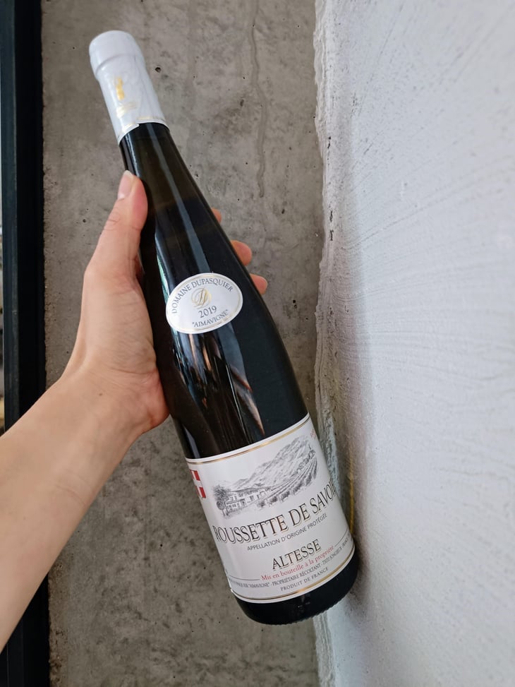 Roussette de savoie - Domaine Blard et fils - Thomas Blard -2022