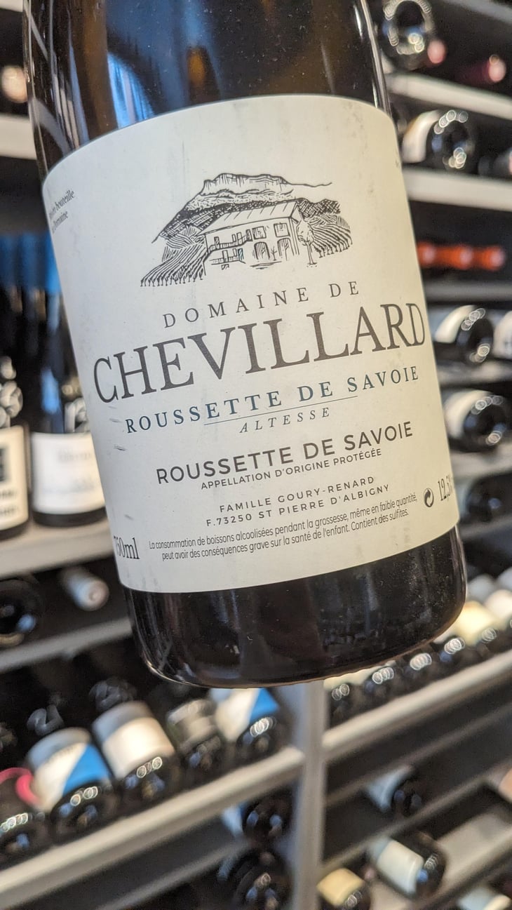 Roussette de Savoie - Domaine Chevillard - Matthieu Goury & Guillemette Renard 