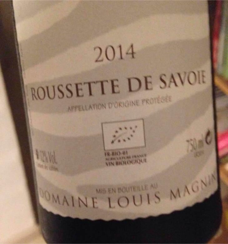 Roussette de Savoie - Louis Magnin - Béatrice & Louis Magnin 