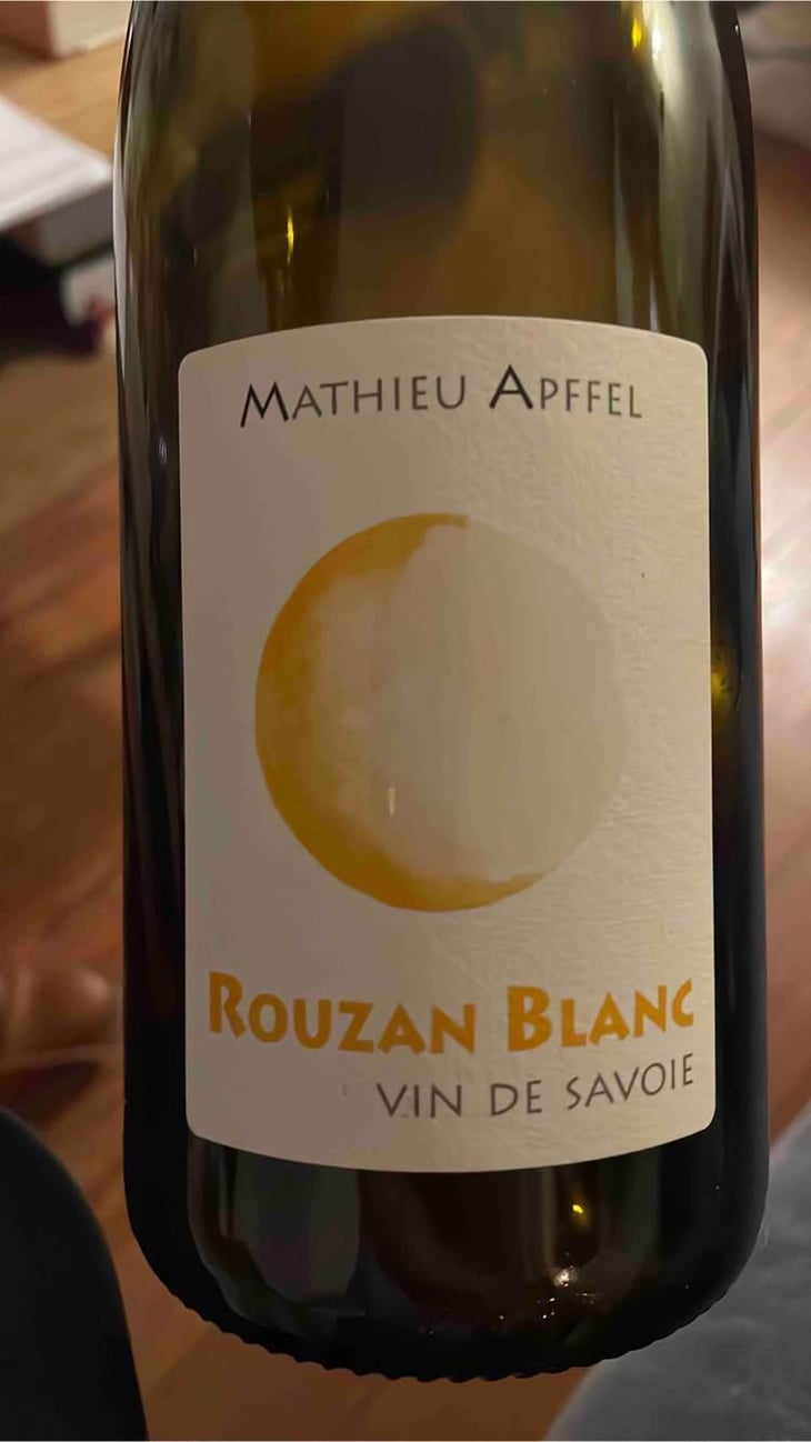 Rouzan Blanc - Mathieu Apffel - Camille & Mathieu Apffel 