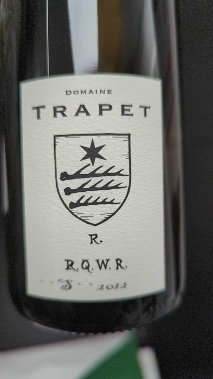 R.Q.W.R - Domaine Trapet (Alsace) - Andrée Trapet 