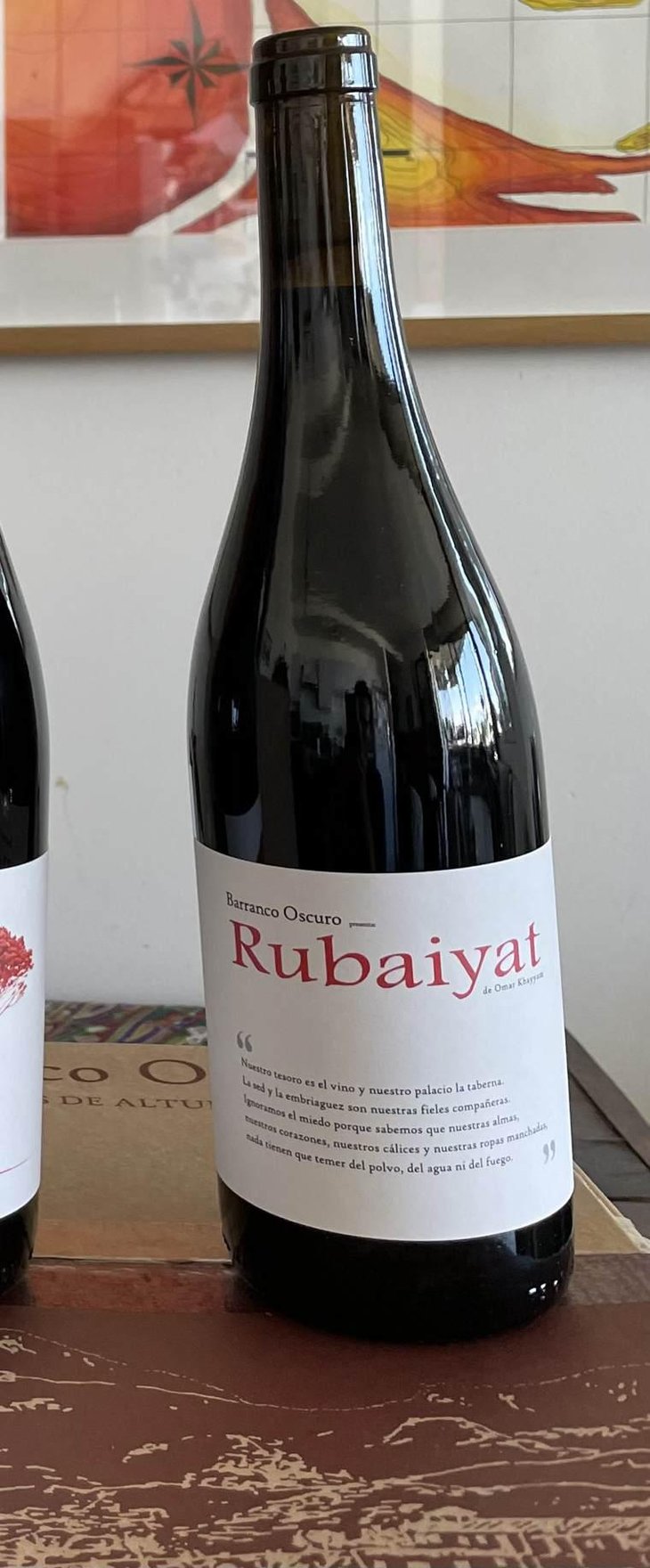 Rubaiyat - Barranco Oscuro - Manuel & Lorenzo Valenzuela 