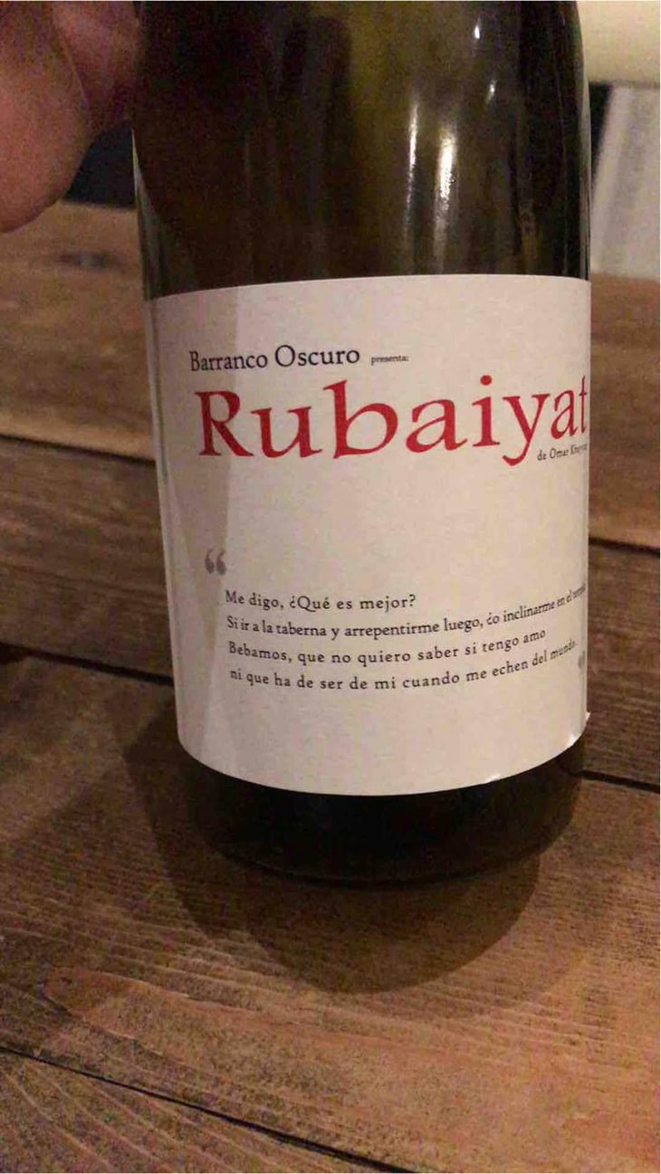 Rubaiyat - Barranco Oscuro - Manuel & Lorenzo Valenzuela 