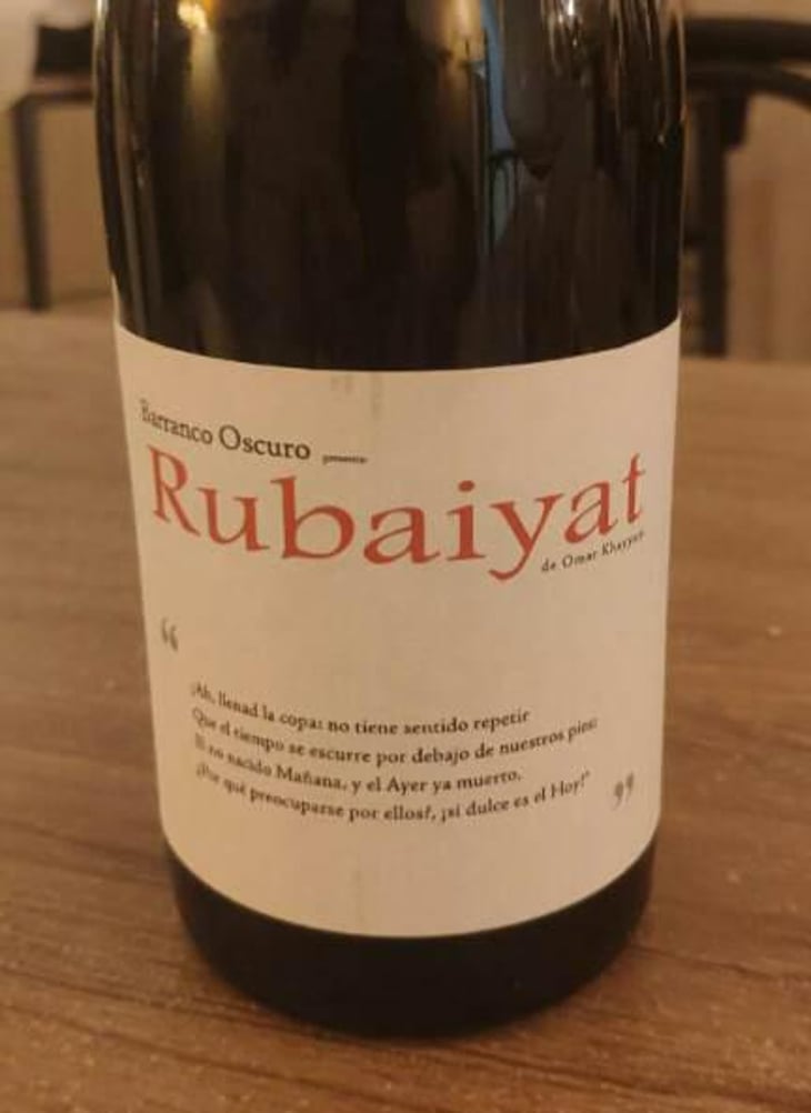 Rubaiyat - Barranco Oscuro - Manuel & Lorenzo Valenzuela 