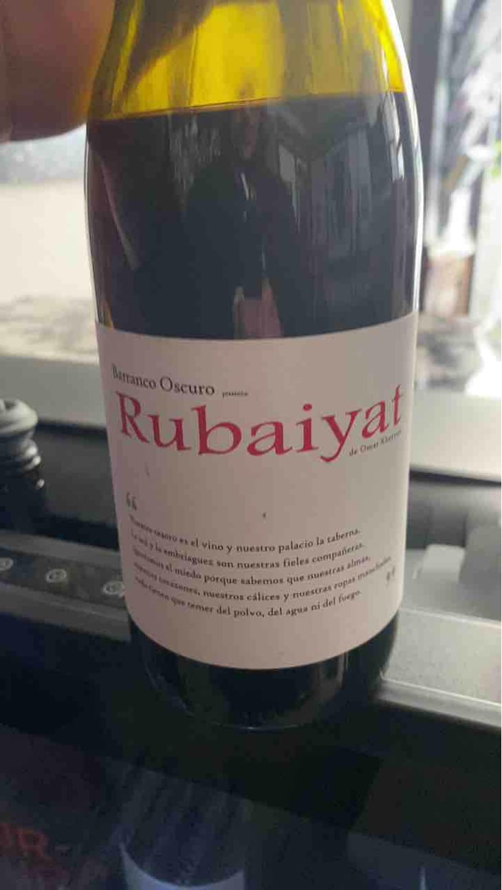 Rubaiyat - Barranco Oscuro - Manuel & Lorenzo Valenzuela 